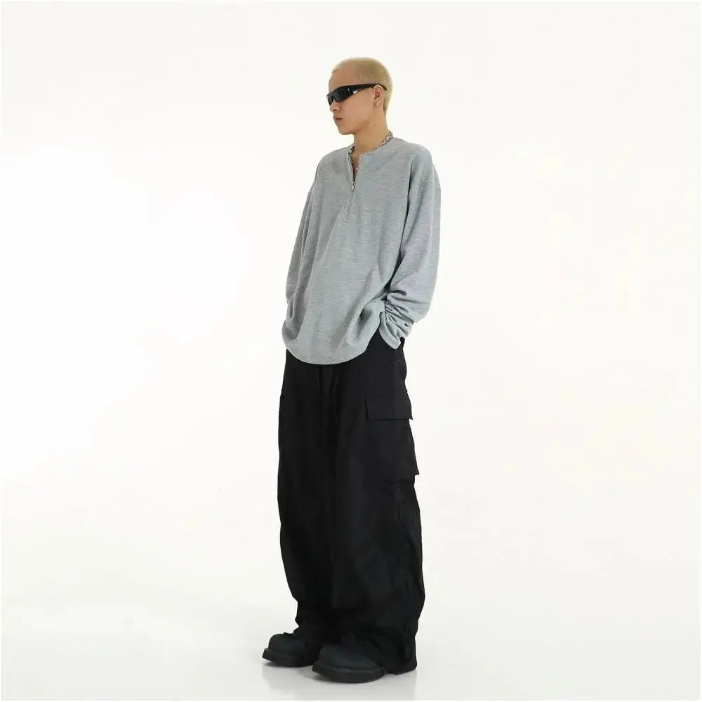 LOOSE FIT VINTAGE CARGO PANTS image 4