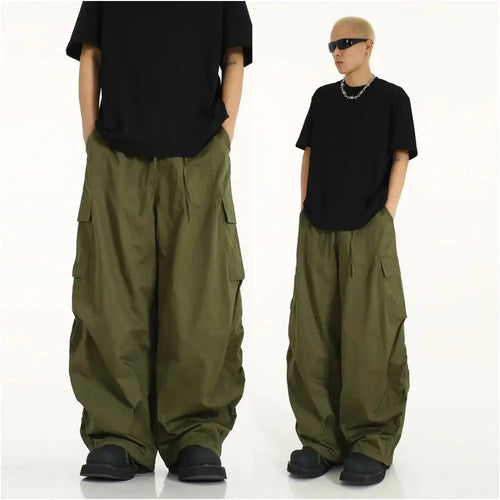 LOOSE FIT VINTAGE CARGO PANTS image 0