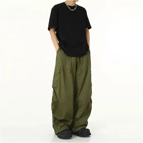 LOOSE FIT VINTAGE CARGO PANTS 无品牌/无注册商标