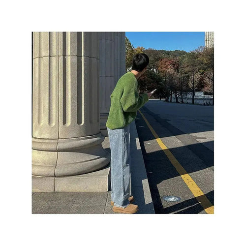 MOHAIR CREW NECK SWEATER image 2