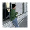 MOHAIR CREW NECK SWEATER image 3