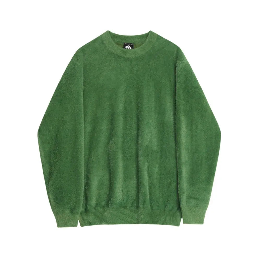 MOHAIR CREW NECK SWEATER image 5