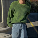 MOHAIR CREW NECK SWEATER image 0