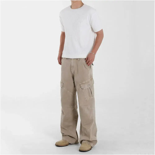 VINTAGE WASHED JEANS image 3