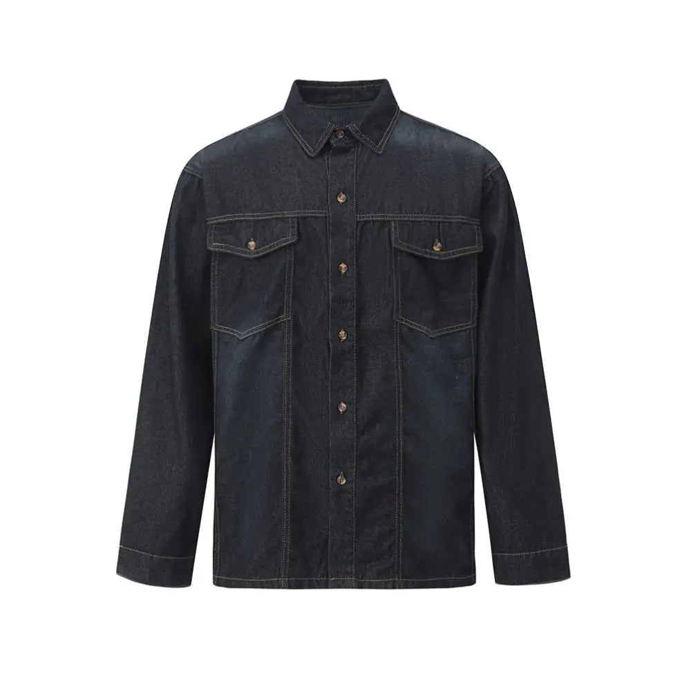 DENIM SHIRT JACKET image 5