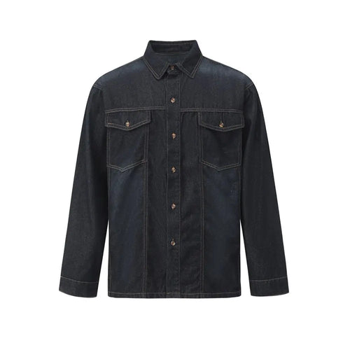 DENIM SHIRT JACKET image 5