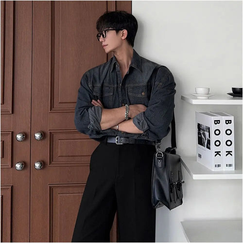 DENIM SHIRT JACKET Mrcyc