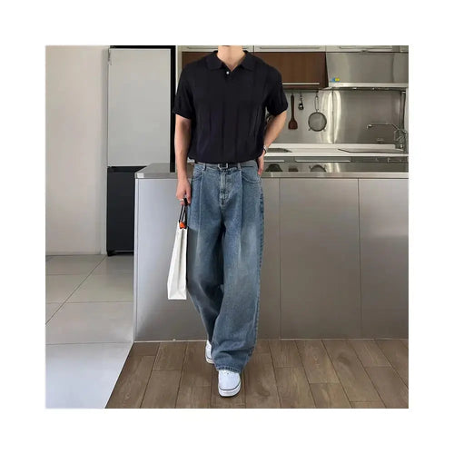 Retro Straight Leg Jeans image 4