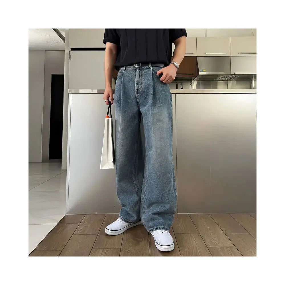Retro Straight Leg Jeans image 0