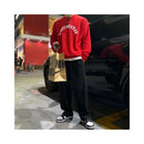 LOOSE FIT STRAIGHT LEG WIDE LEG SWEATPANTS image 3