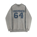 LETTER EMBROIDERED CREWNECK SWEATSHIRT image 5