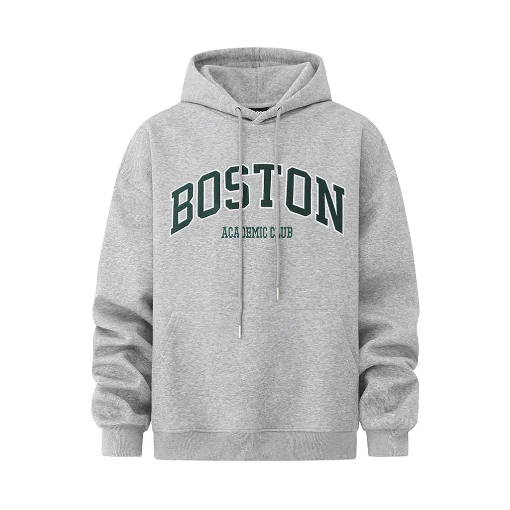 LETTER EMBROIDERED HOODIE image 5