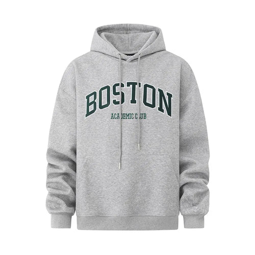 LETTER EMBROIDERED HOODIE image 5