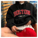 LETTER EMBROIDERED HOODIE Mrcyc