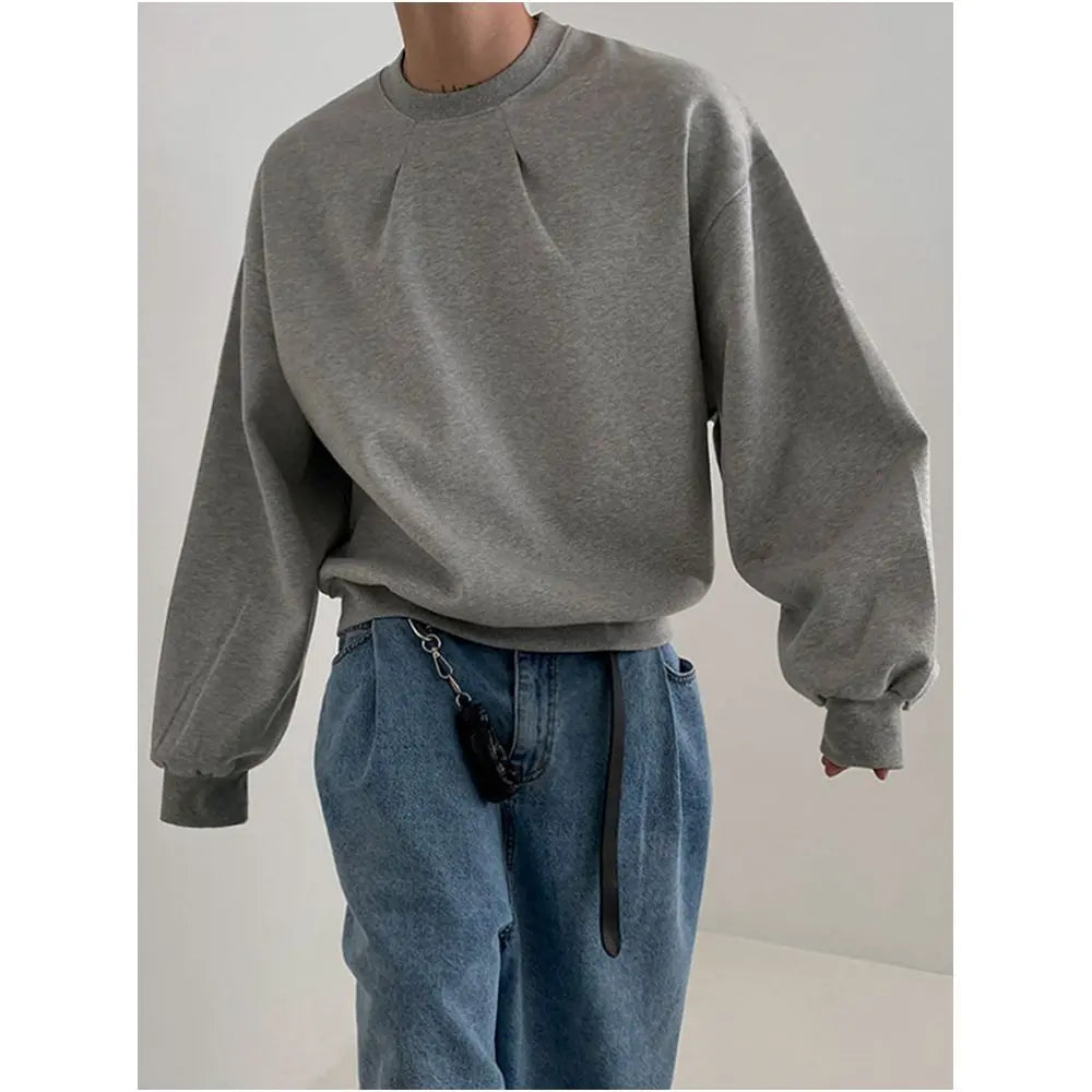 LOOSE FITING LONG SLEEVED PULLOVER TOP image 3