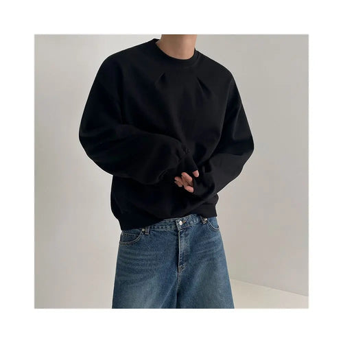 LOOSE FITING LONG SLEEVED PULLOVER TOP URBANCLANS