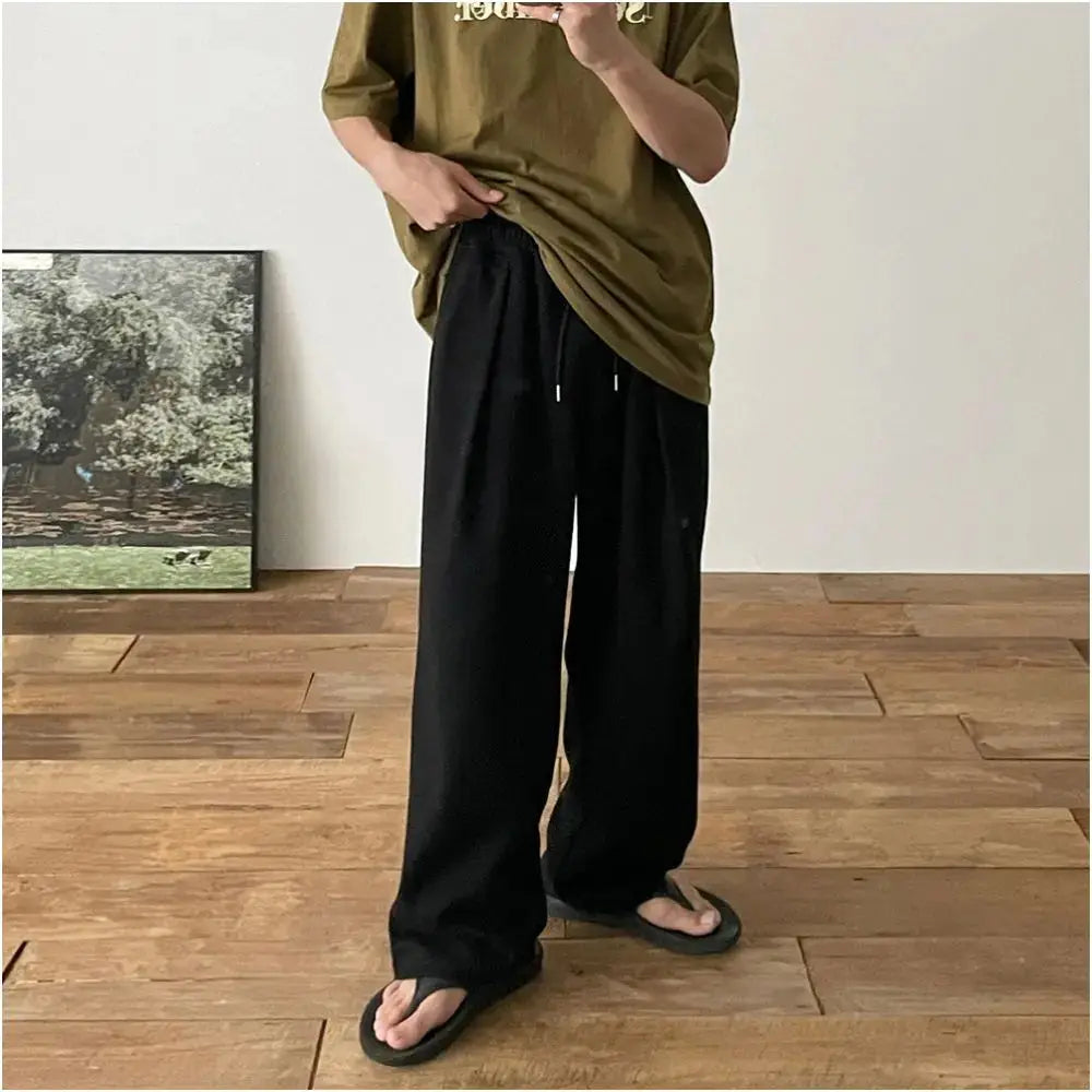 LOOSE FIT GREY SWEATPANTS URBANCLANS