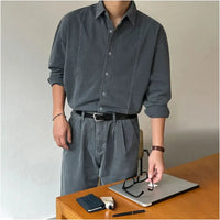 VINTAGE WASHED CASUAL SHIRT
