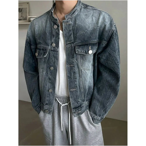 Short denim jacket image 2