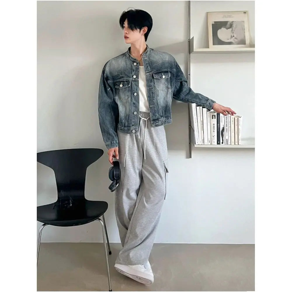 Short denim jacket image 4