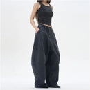 LOOSE FITTING CURVED CARGO PANTS URBANCLANS