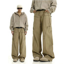 WASHED WIDE LEG CARGO PANTS URBANCLANS