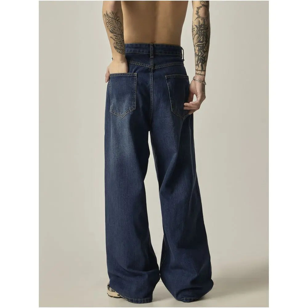 CASUAL WIDE LEG JEANS image 4