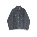 COLLARED DENIM JACKET image 5