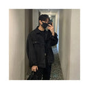 COLLARED DENIM JACKET URBANCLANS