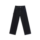 LOOSE FIT STRAIGHT LEG WIDE LEG PANTS image 5