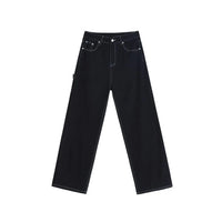 LOOSE FIT STRAIGHT LEG WIDE LEG PANTS