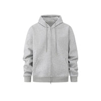 GREY HOODED SWEATSHIRT