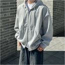 GREY HOODED SWEATSHIRT URBANCLANS