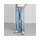 WASHED WIDE LEG JEANS image 4