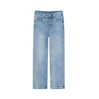 WASHED WIDE LEG JEANS