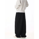 LOOSE FITTING BLACK CASUAL TROUSERS image 3