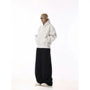 LOOSE FITTING BLACK CASUAL TROUSERS image 4