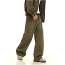 DISTRESSED STRAIGHT LEG CASUAL TROUSERS image 2