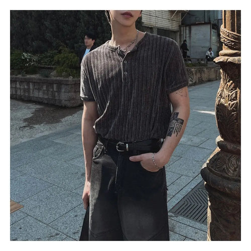 HENLEY COLLAR SHORT SLEEVE image 3