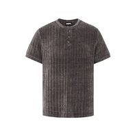 HENLEY COLLAR SHORT SLEEVE