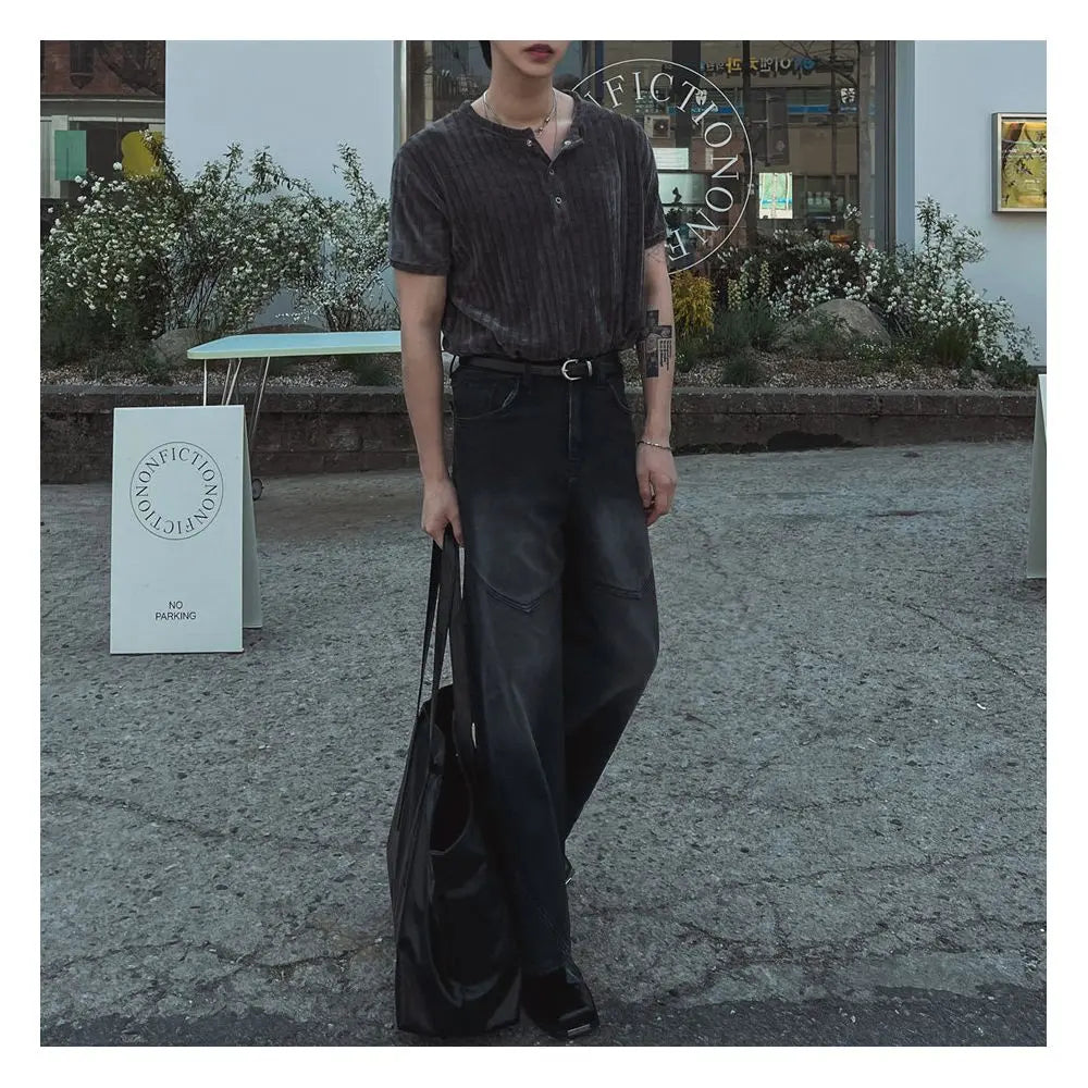 HENLEY COLLAR SHORT SLEEVE image 0