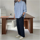 BLUE STRIPED SHIRT image 2