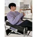 CASUAL CREW NECK KNIT SWEATER image 1