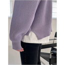 CASUAL CREW NECK KNIT SWEATER image 2