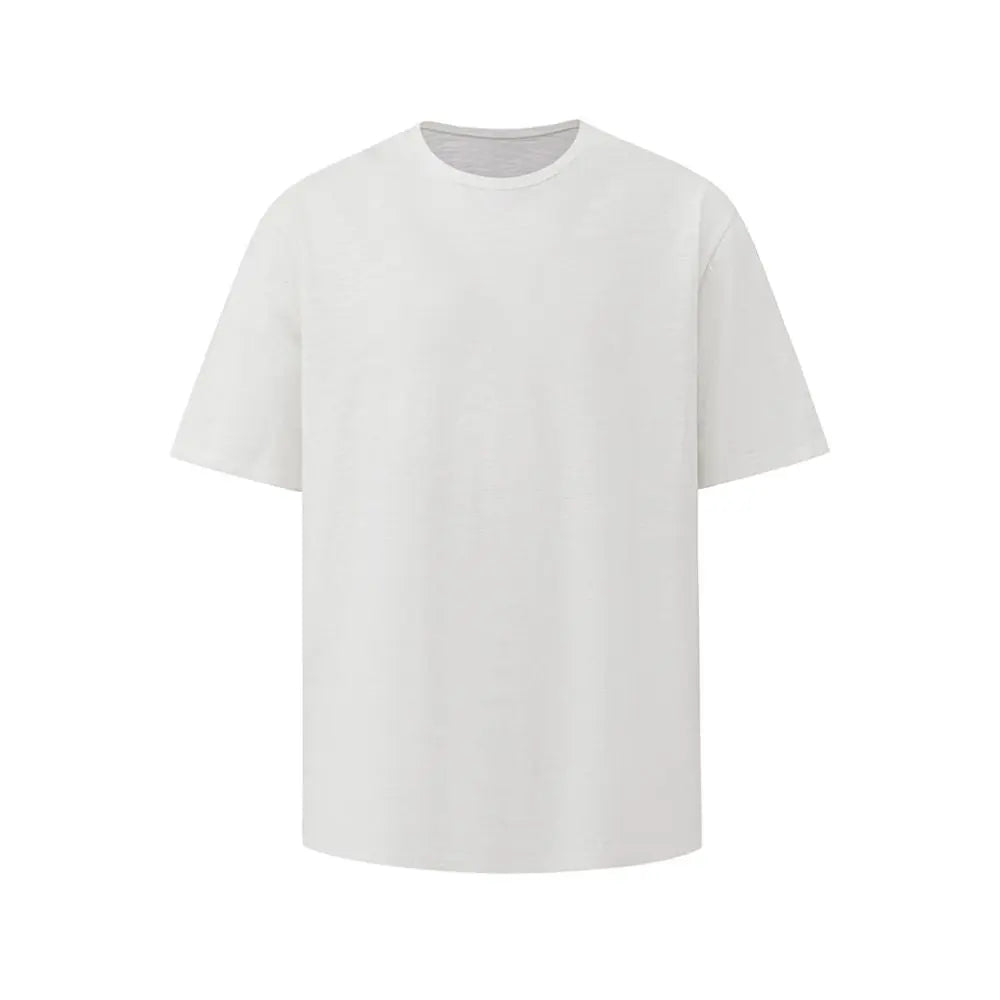 MINIMALIST SOLID COLOR SHORT SLEEVE T SHIRT image 5