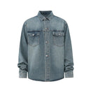 WASHED SHIRT JACKET image 5
