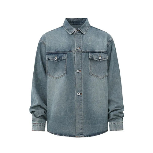 WASHED SHIRT JACKET image 5