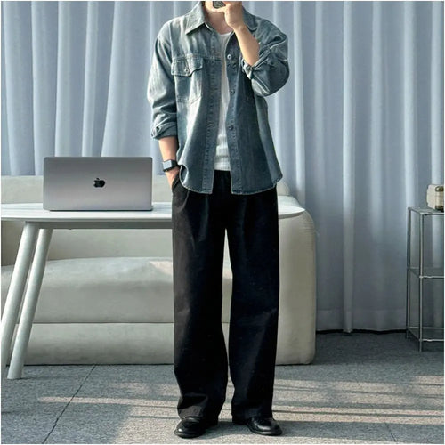 WASHED SHIRT JACKET image 0
