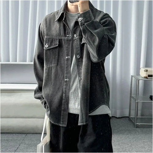 WASHED SHIRT JACKET URBANCLANS