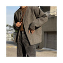 WOVEN PLAID JACKET URBANCLANS